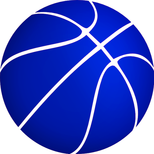 blue basketball